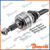 Demi-Arbre de Transmission MTM arrière pour PORSCHE | NPW-PS-020, 99733202442